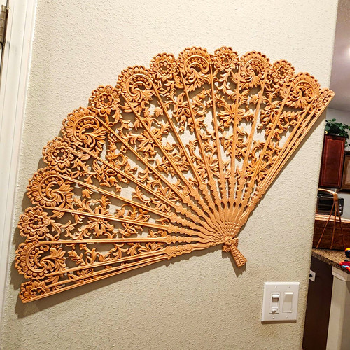 Vintage burwood ornate wall - vintage,
